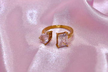 double jewel ring